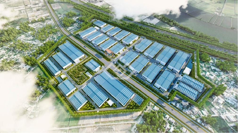 Hạ tầng cụm công nghiệp Cẩm Văn, huyện An Lão